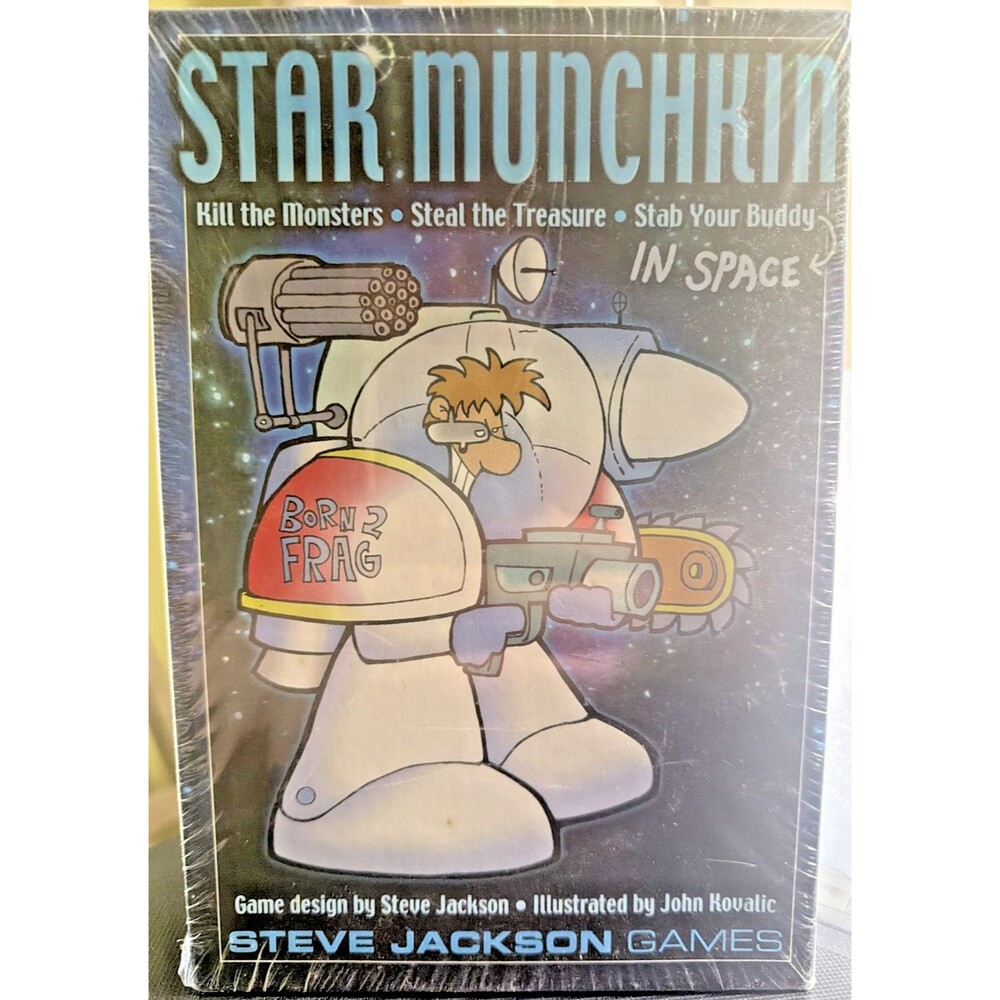 Star Munchkin Card Game ~ Steve Jackson Games ~ Dork Tower - New Sealed